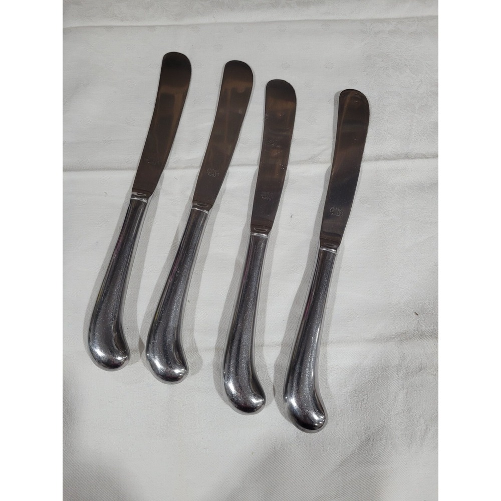 4 Present Stainless Korea Knives Pistol Grip Handles